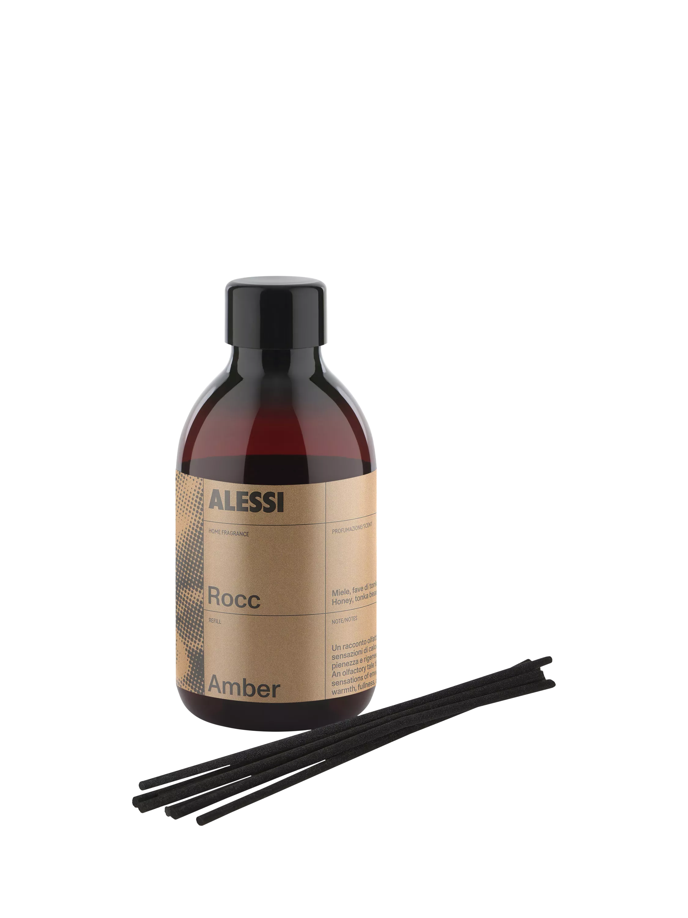 Alessi reed diffuser Amber 200ml, imported from the UK