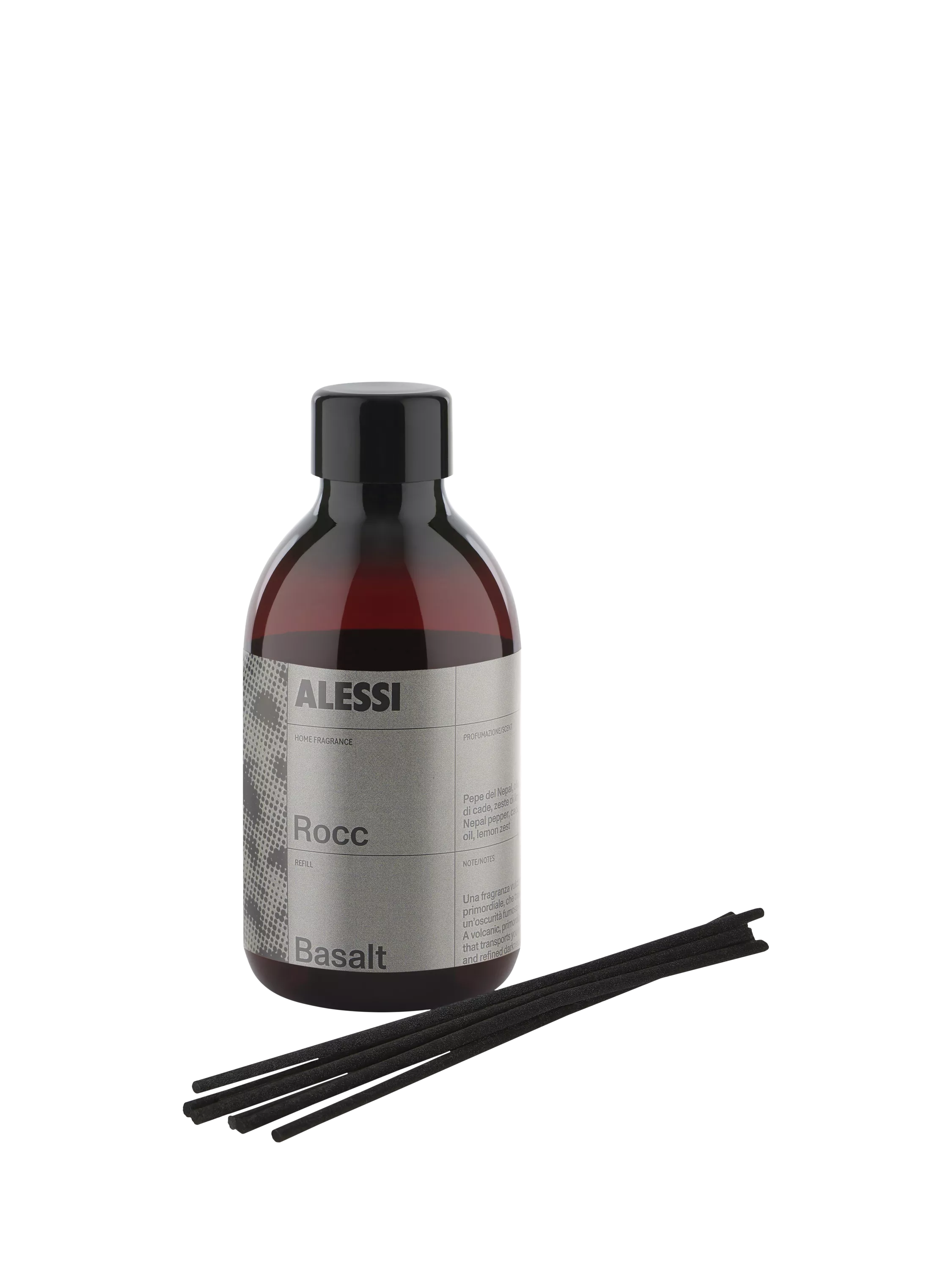 Alessi reed diffuser Basalt 200ml, imported from the UK