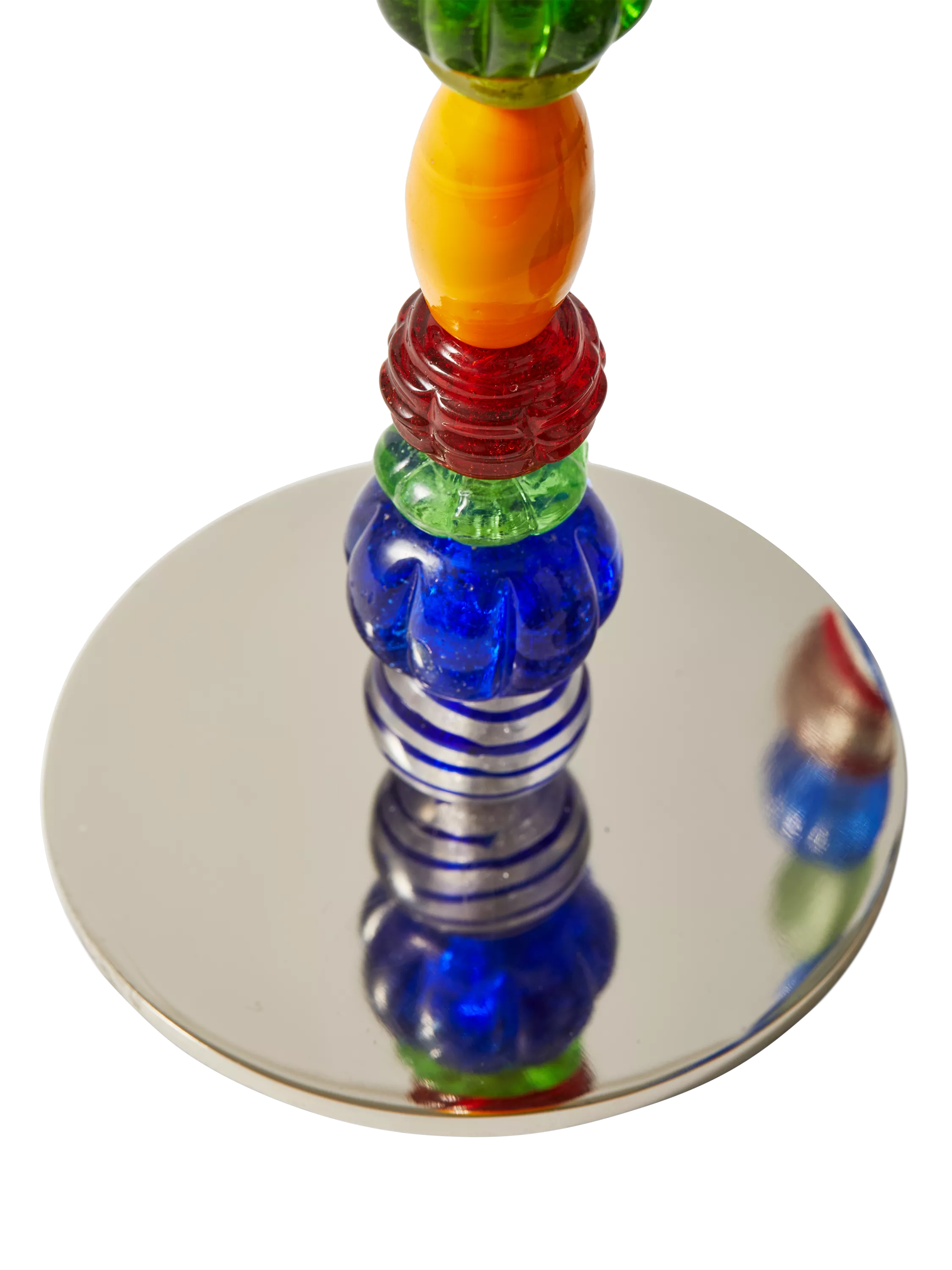 pols potten Beads candle holder handcrafted glass (British brand)
