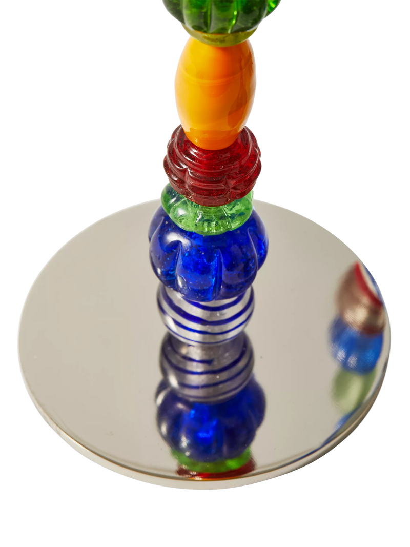 pols potten Beads candle holder handcrafted glass (British brand)