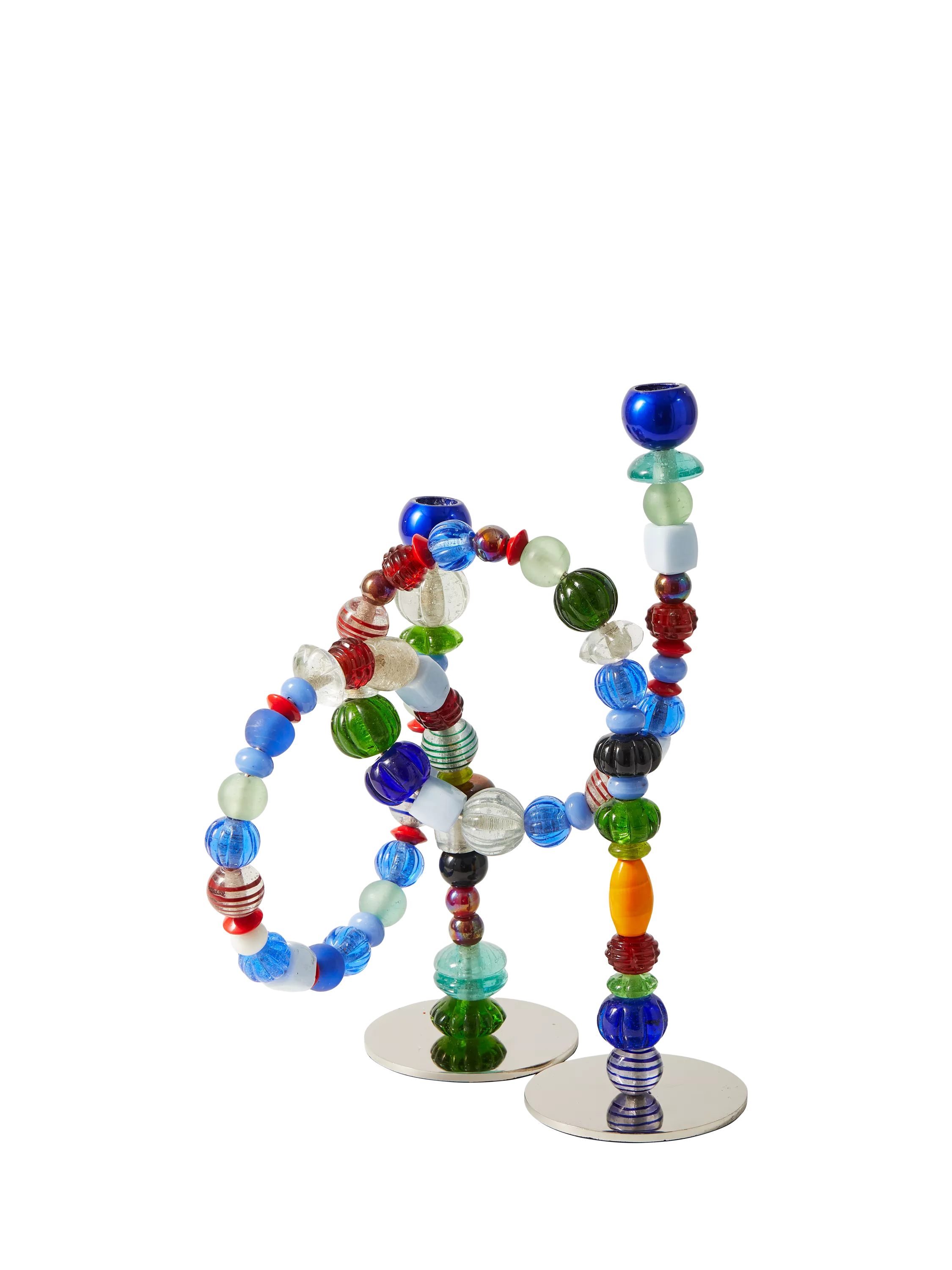 pols potten Beads candle holder handcrafted glass (British brand)