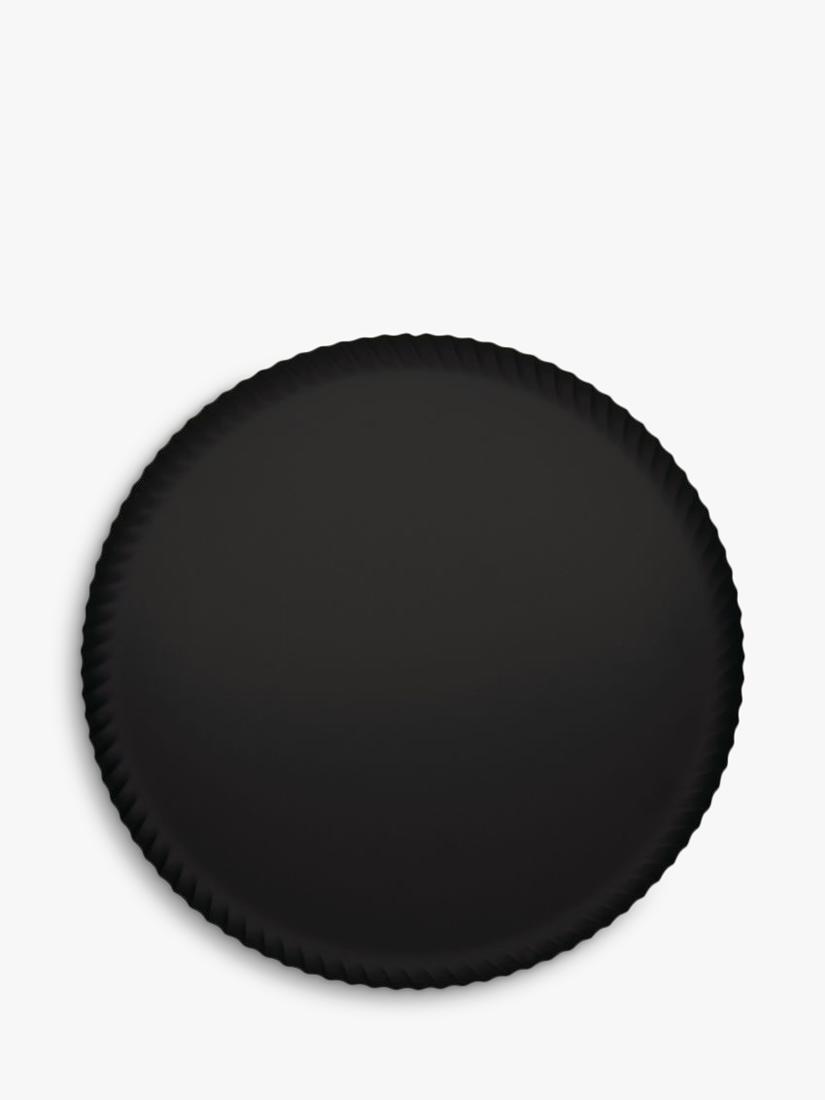 Alessi Pleats tray black 31cm, imported from the UK