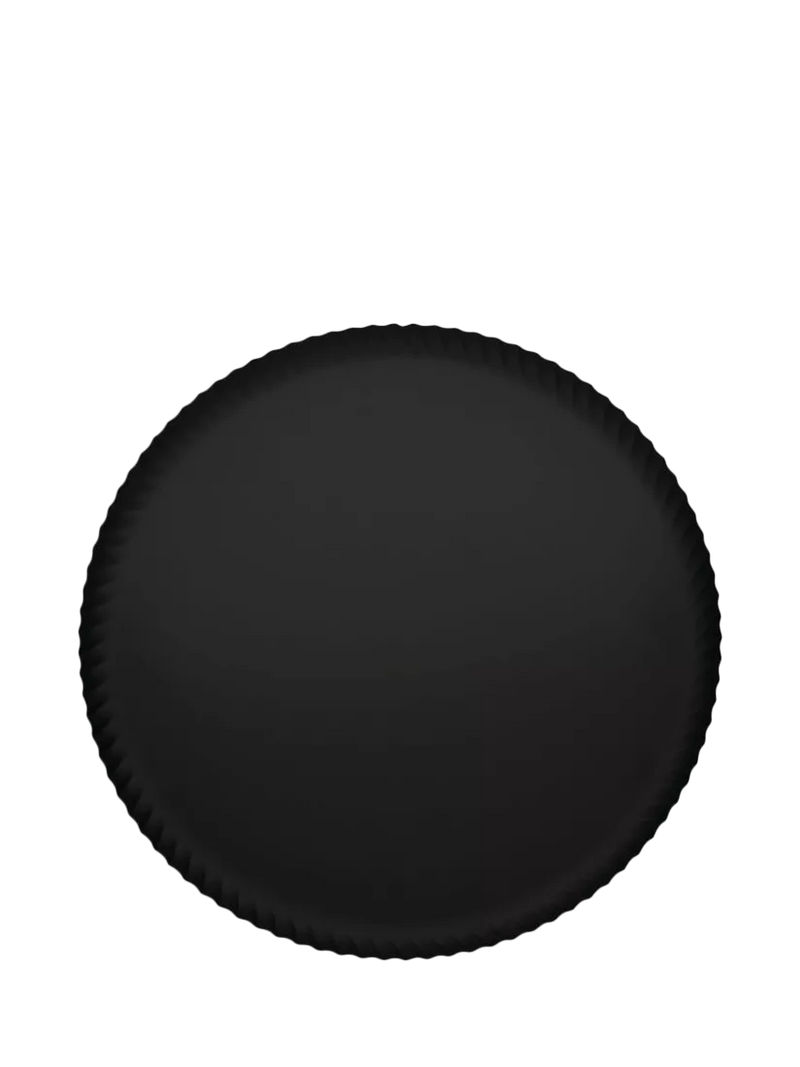 Alessi Pleats tray black 31cm, imported from the UK
