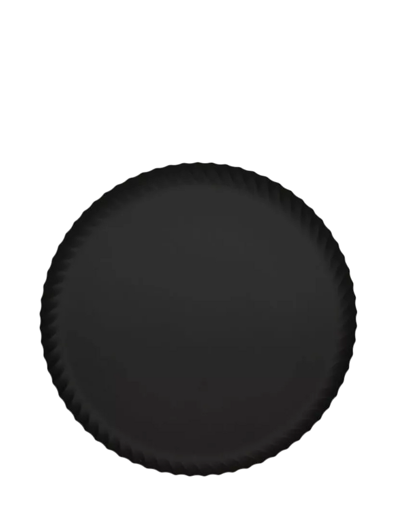 Alessi steel tray black 23cm (British brand)