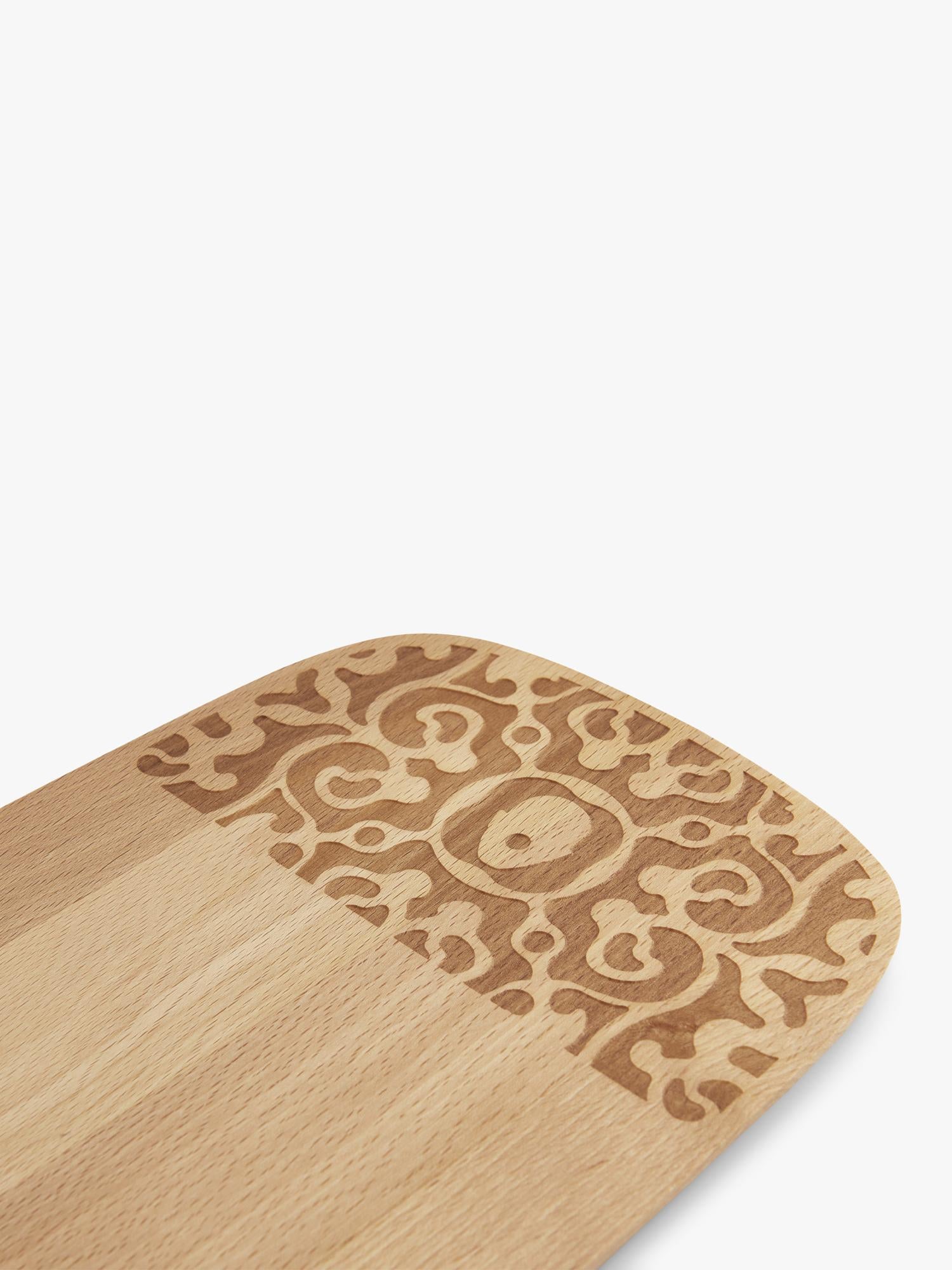 Alessi cheese board set beech wood, UK version