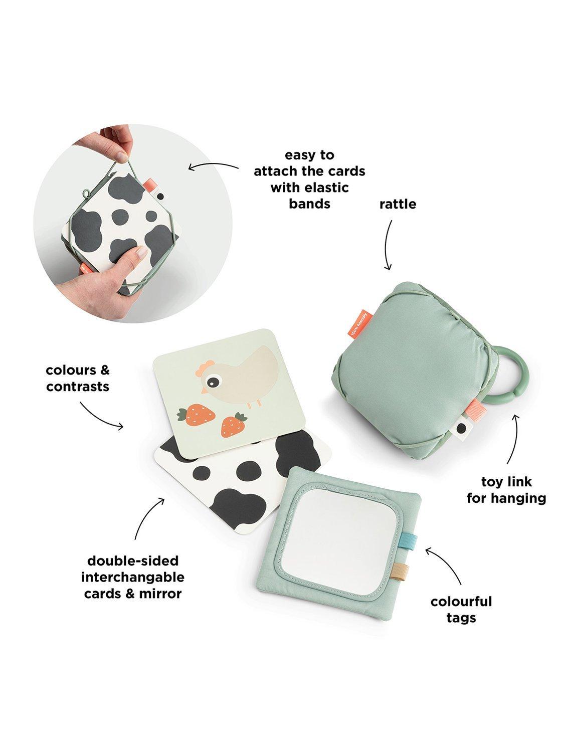Done by Deer baby contrast card holder, imported from the UK
