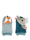 Done by Deer rattle socks for babies (British brand)
