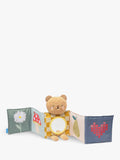 Taf Toys Snuggle Bear Book soft baby toy with mirror - British product