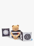 Taf Toys Snuggle Bear Book soft baby toy with mirror - British product