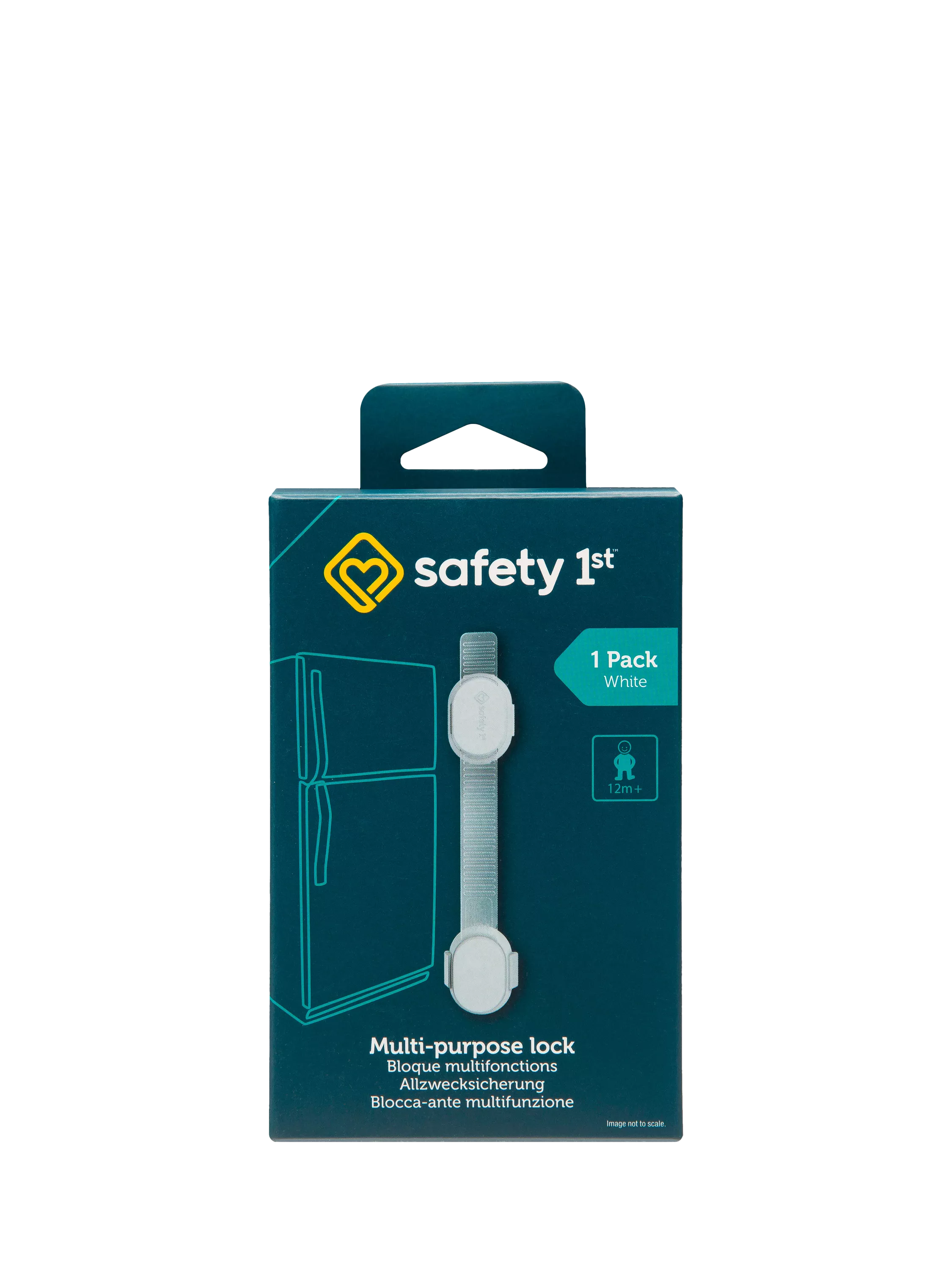 Safety 1st multi-purpose lock for cabinets white UK version