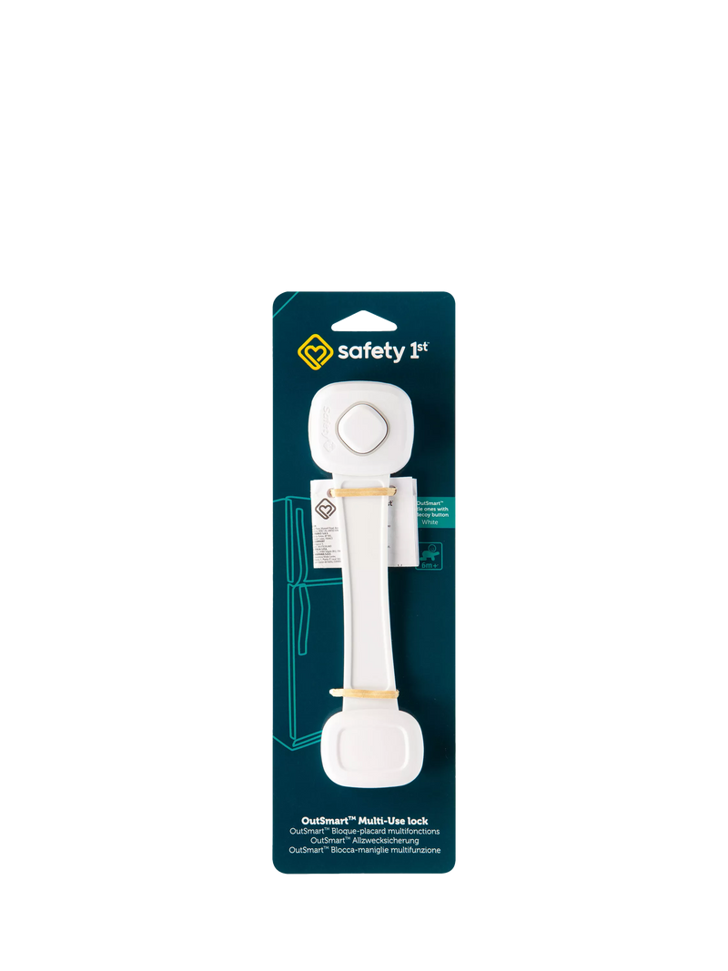 Safety 1st Outsmart multi-use lock for cabinets, imported from the UK