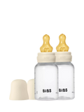 BIBS latex baby bottle slow flow 150ml pack of 2 (British brand)