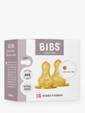 BIBS latex baby bottle teats fast flow pack of 2, imported from the UK