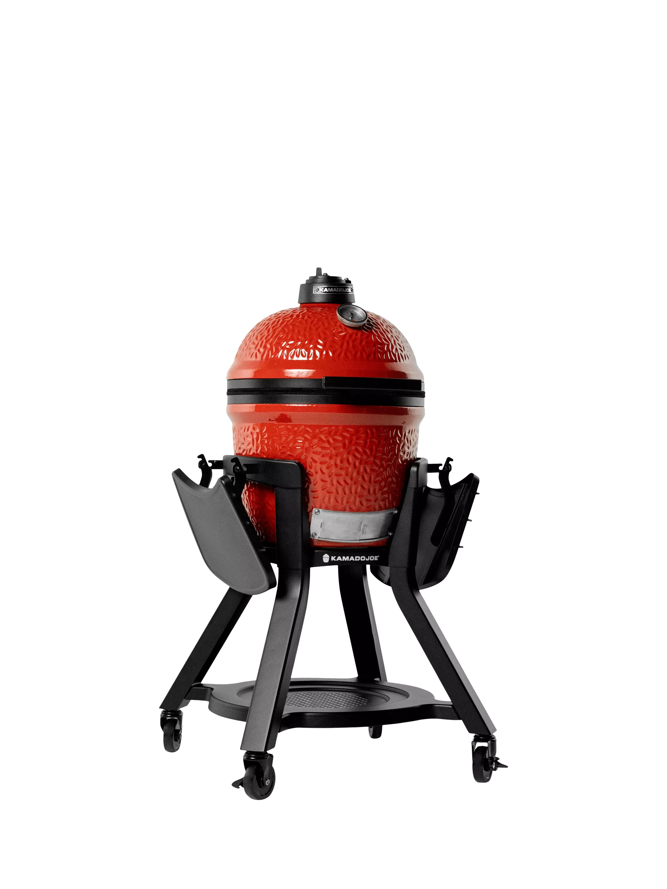 Kamado Joe Portable Joe Junior charcoal BBQ bundle with stand and cart (British brand)