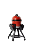 Kamado Joe Portable Joe Junior charcoal BBQ bundle with stand and cart (British brand)