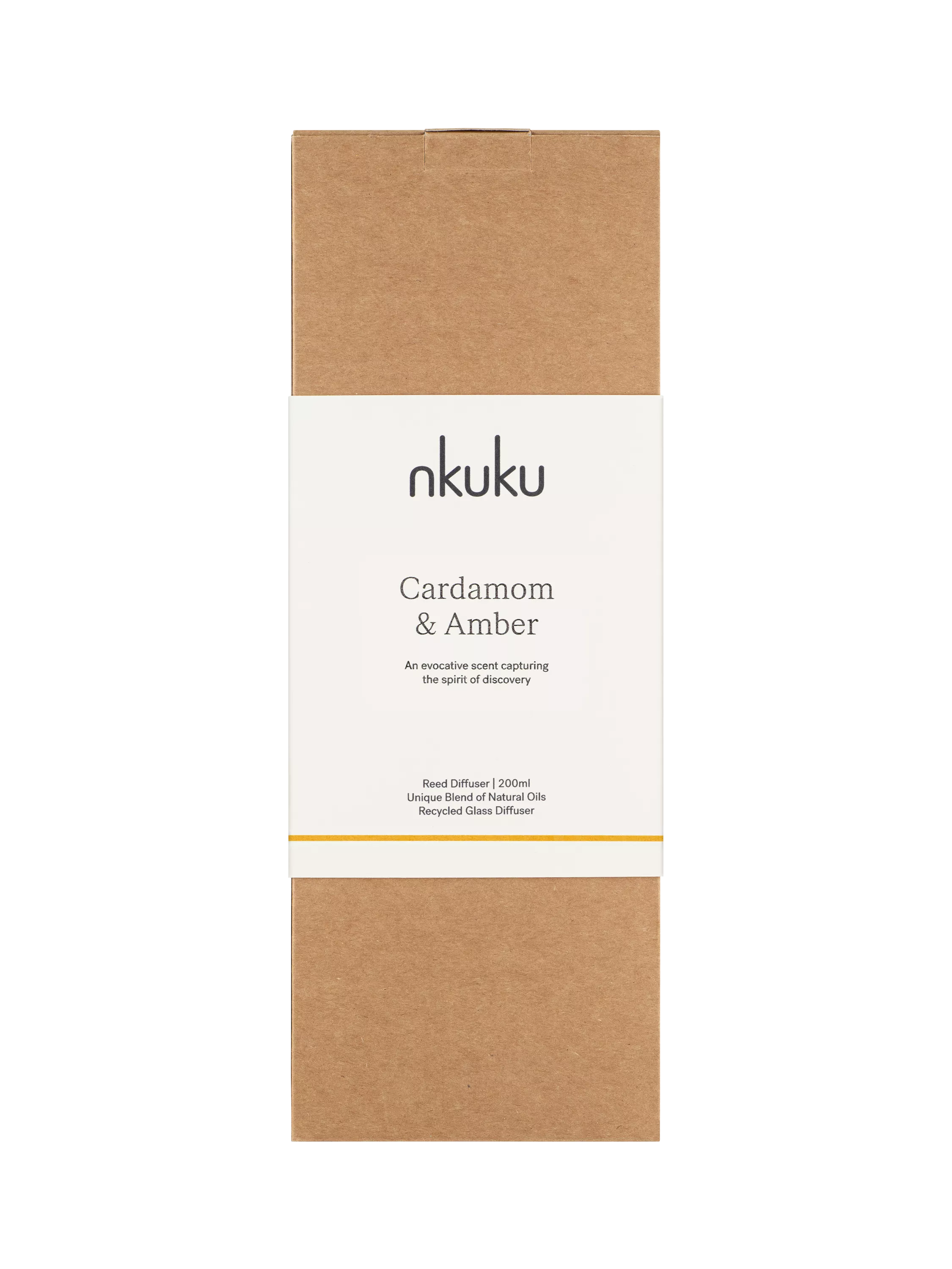 nkuku reed diffuser Cardamom & Amber 200ml (British brand)