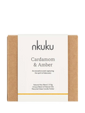 nkuku cardamom and amber scented candle - British product