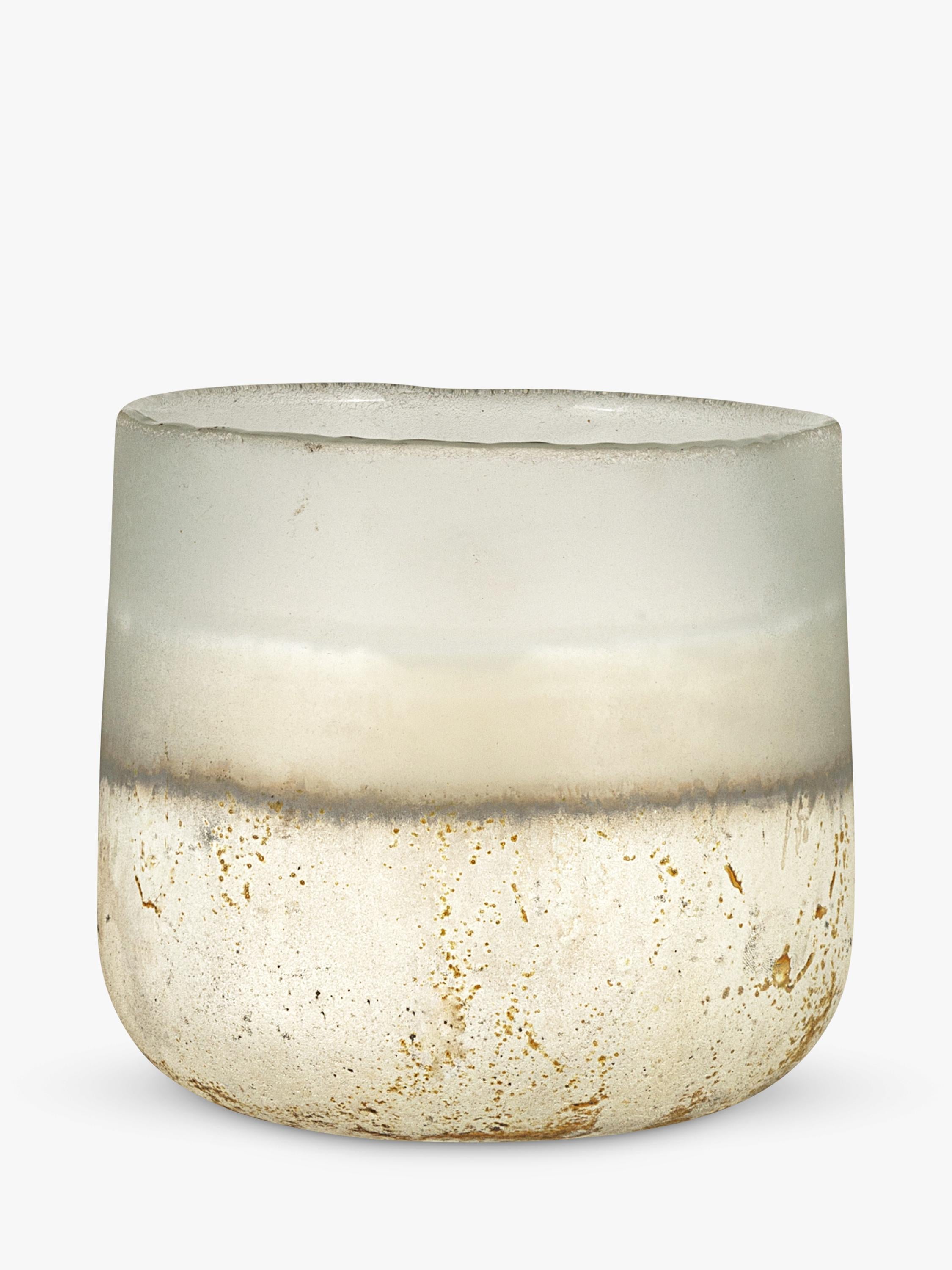nkuku scented candle sea salt and moss 3 wick, UK version