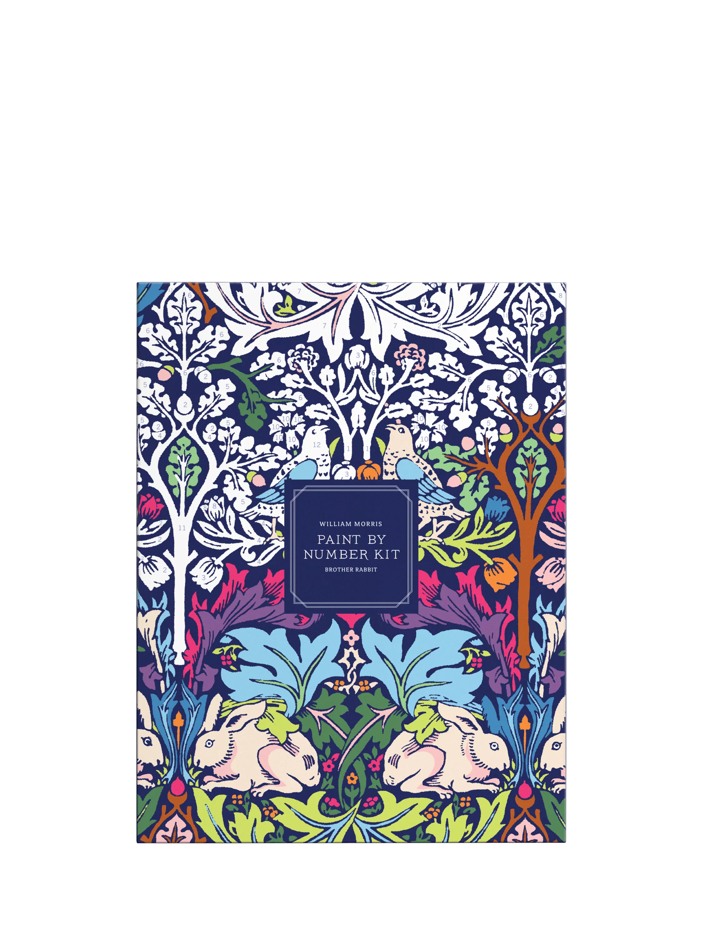 Galison William Morris rabbit paint kit 9x12 canvas - British product