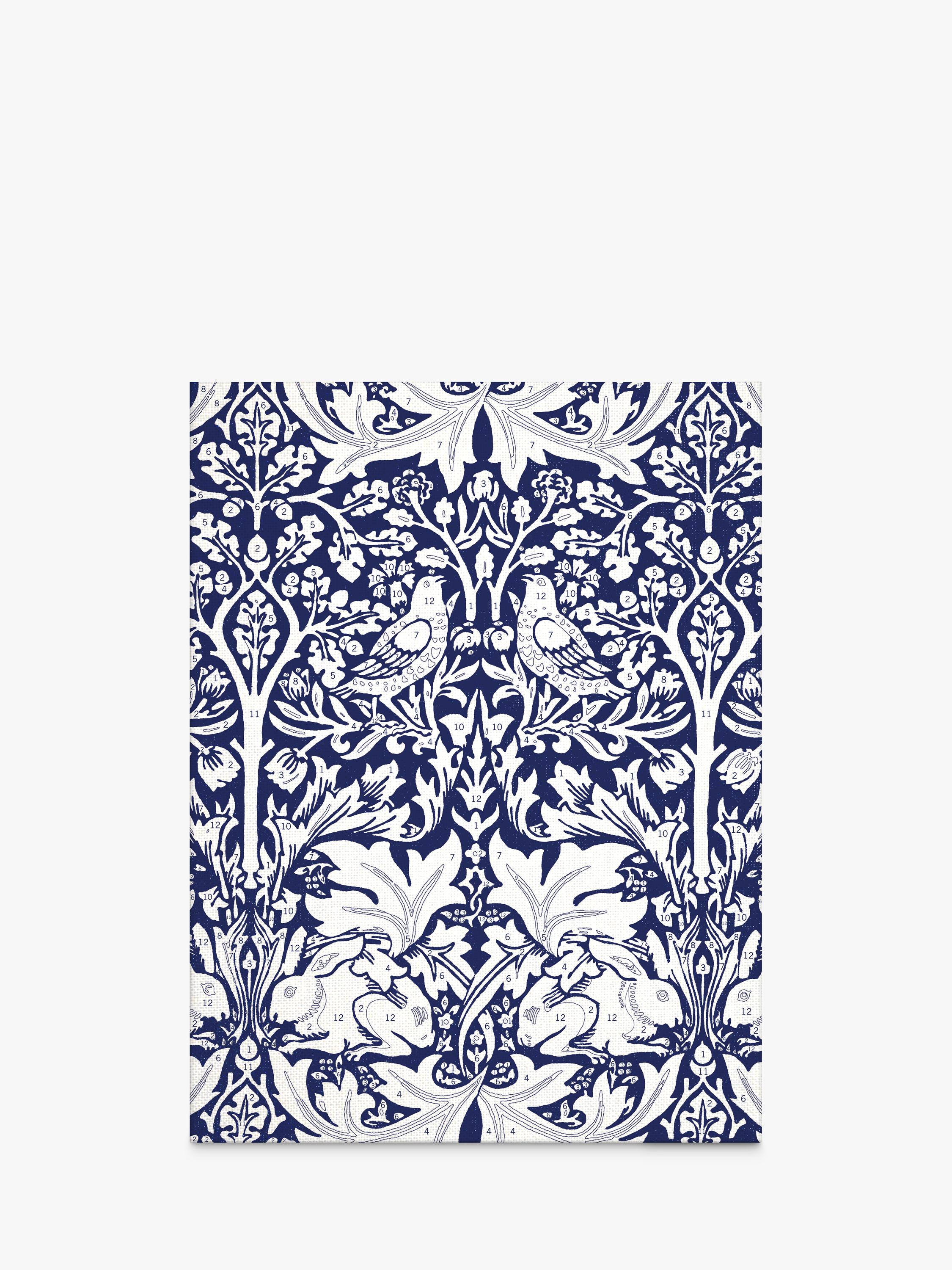 Galison William Morris rabbit paint kit 9x12 canvas - British product