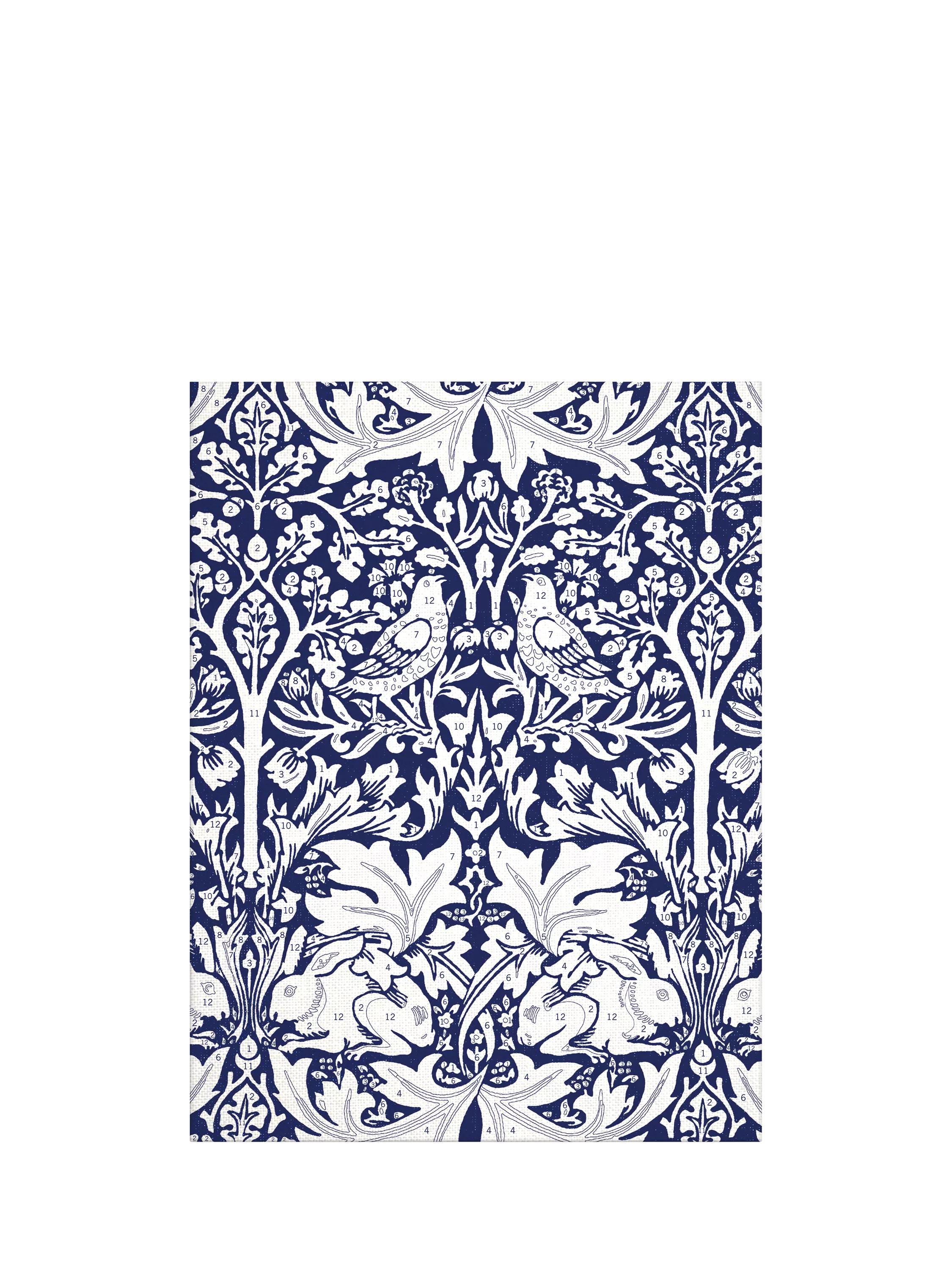 Galison William Morris rabbit paint kit 9x12 canvas - British product