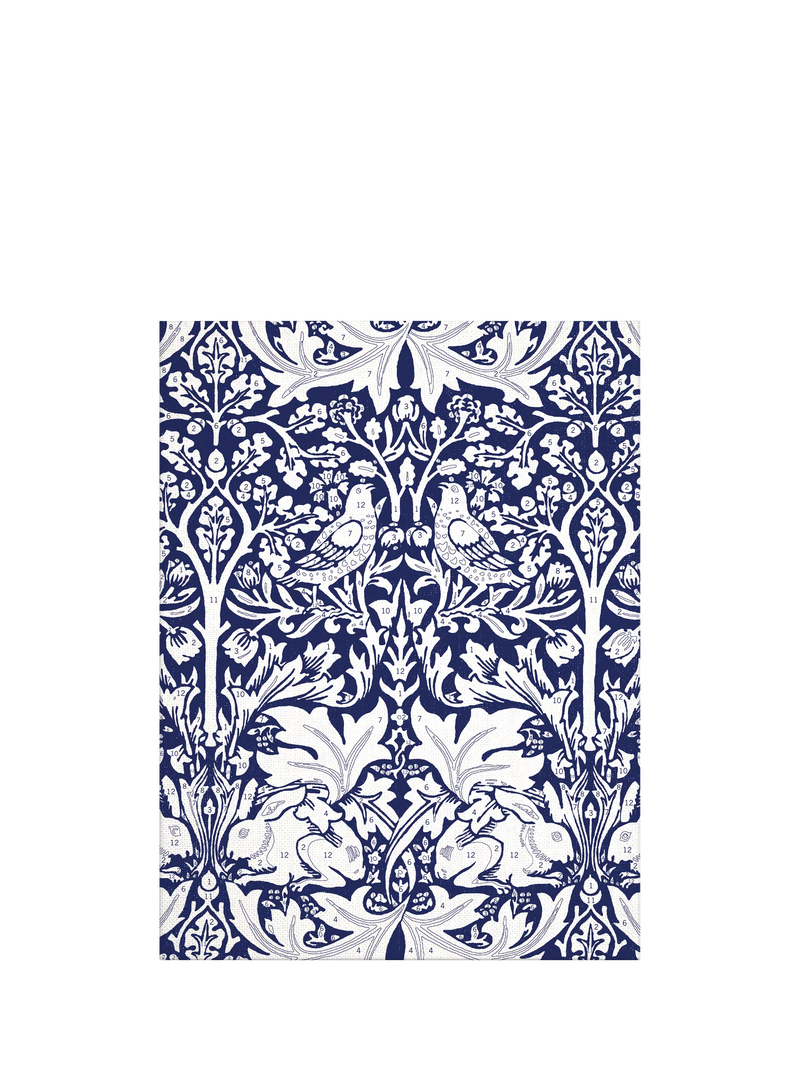 Galison William Morris rabbit paint kit 9x12 canvas - British product