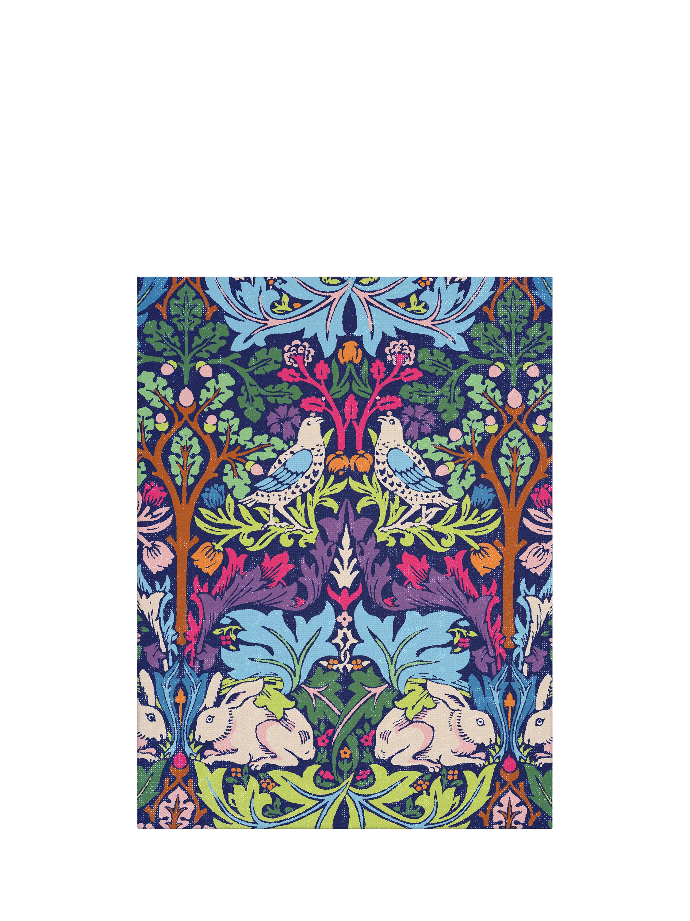 Galison William Morris rabbit paint kit 9x12 canvas - British product
