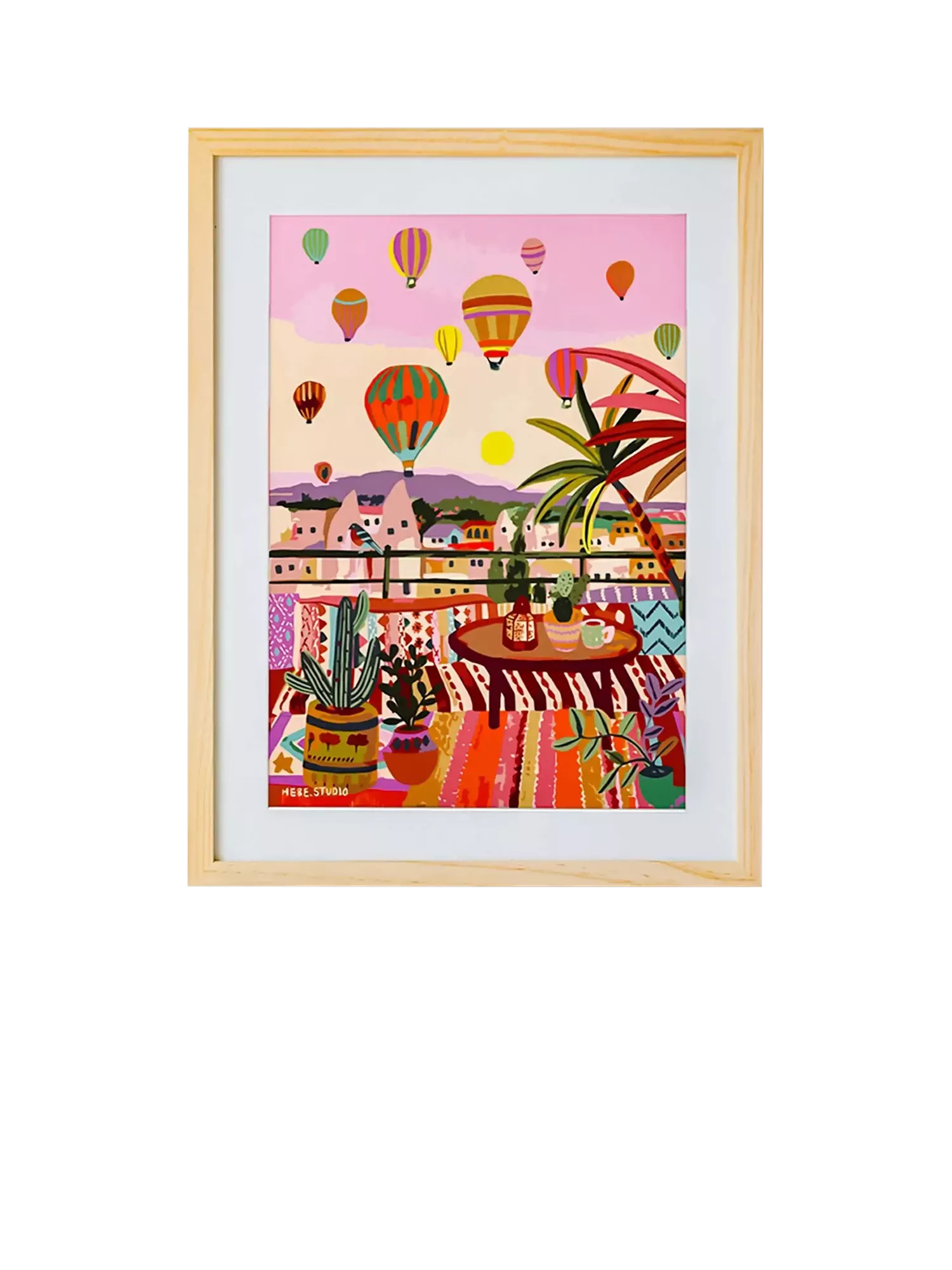Sculpd Cappadocia paint by numbers kit (British brand)