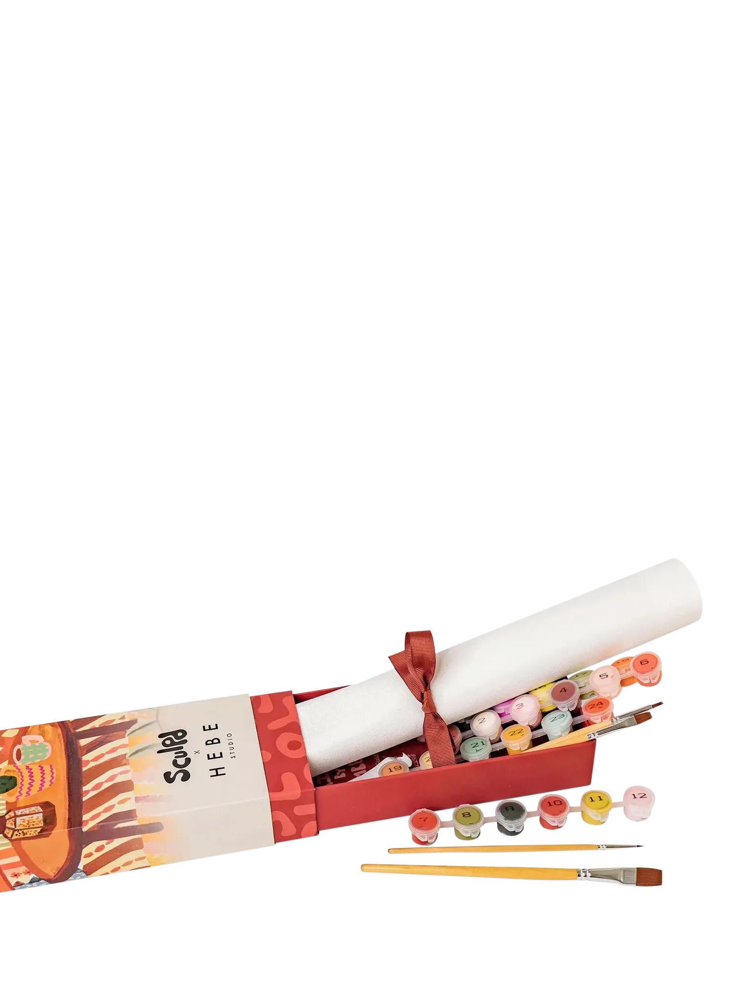 Sculpd Cappadocia paint by numbers kit (British brand)