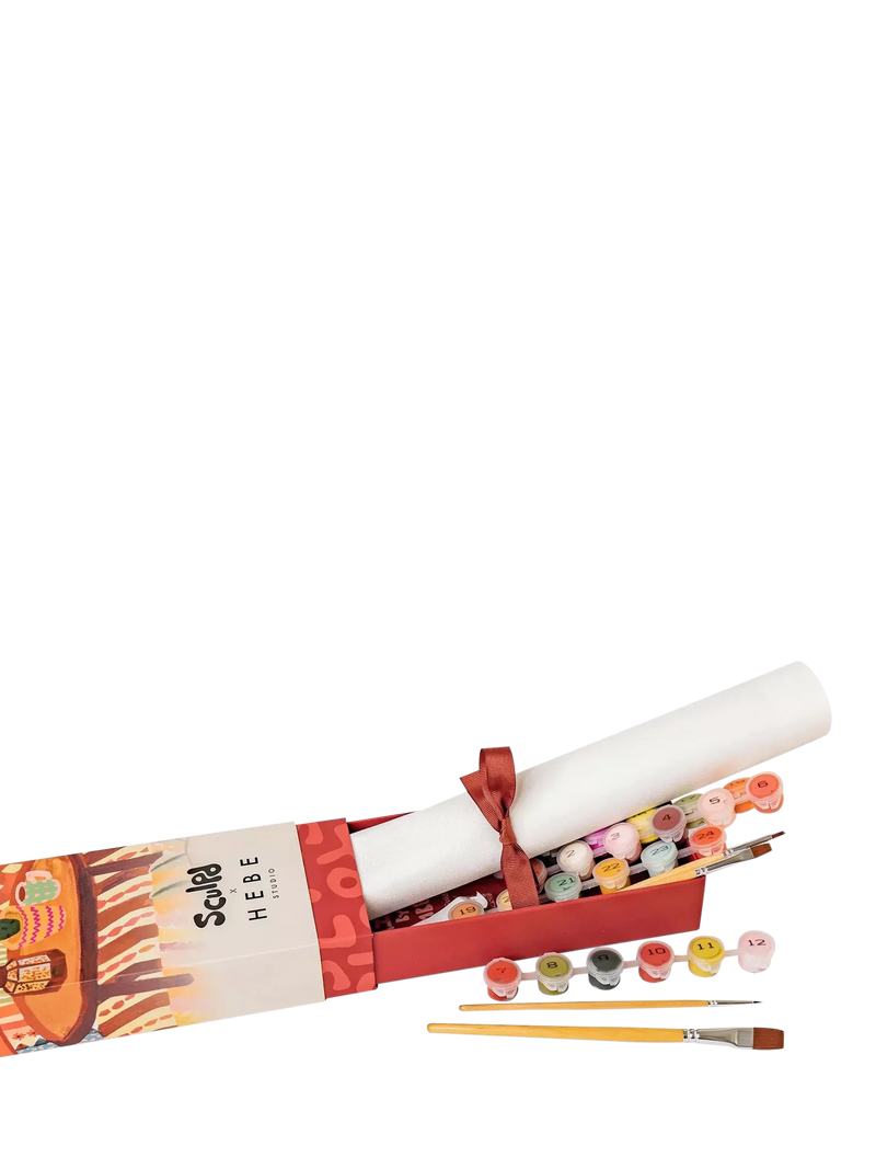 Sculpd Cappadocia paint by numbers kit (British brand)