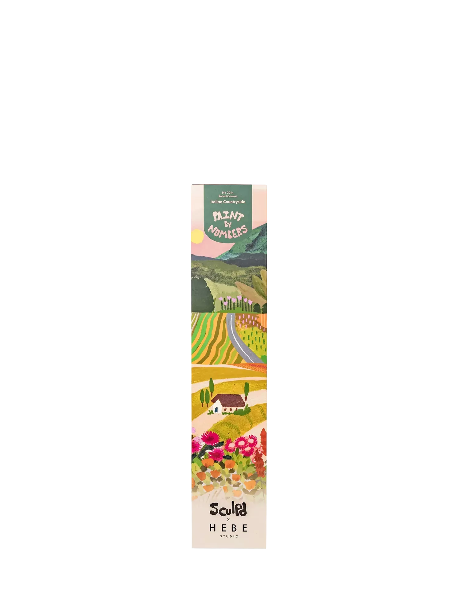 Sculpd Italy Countryside painting kit 14x20in, UK version