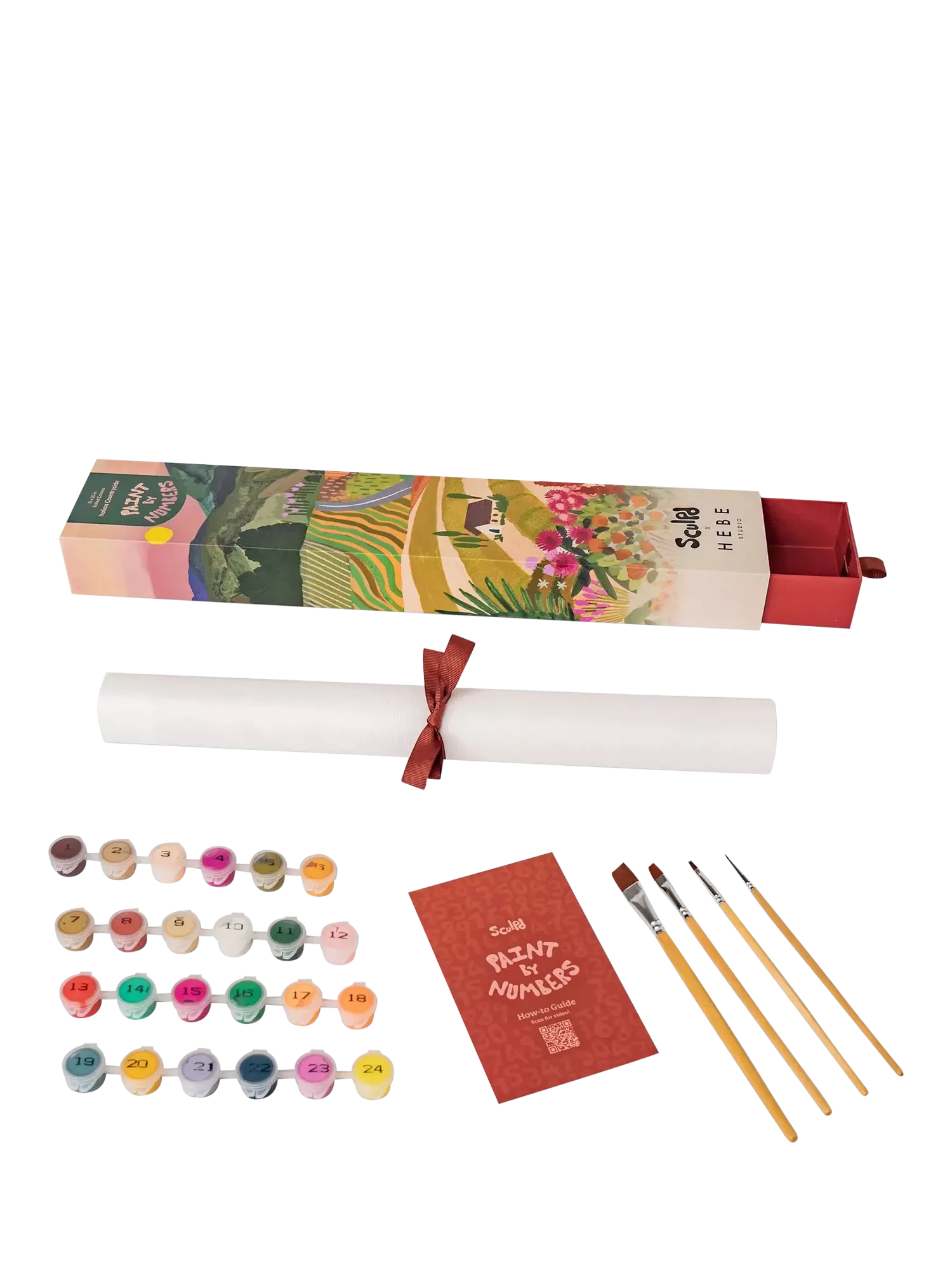 Sculpd Italy Countryside painting kit 14x20in, UK version