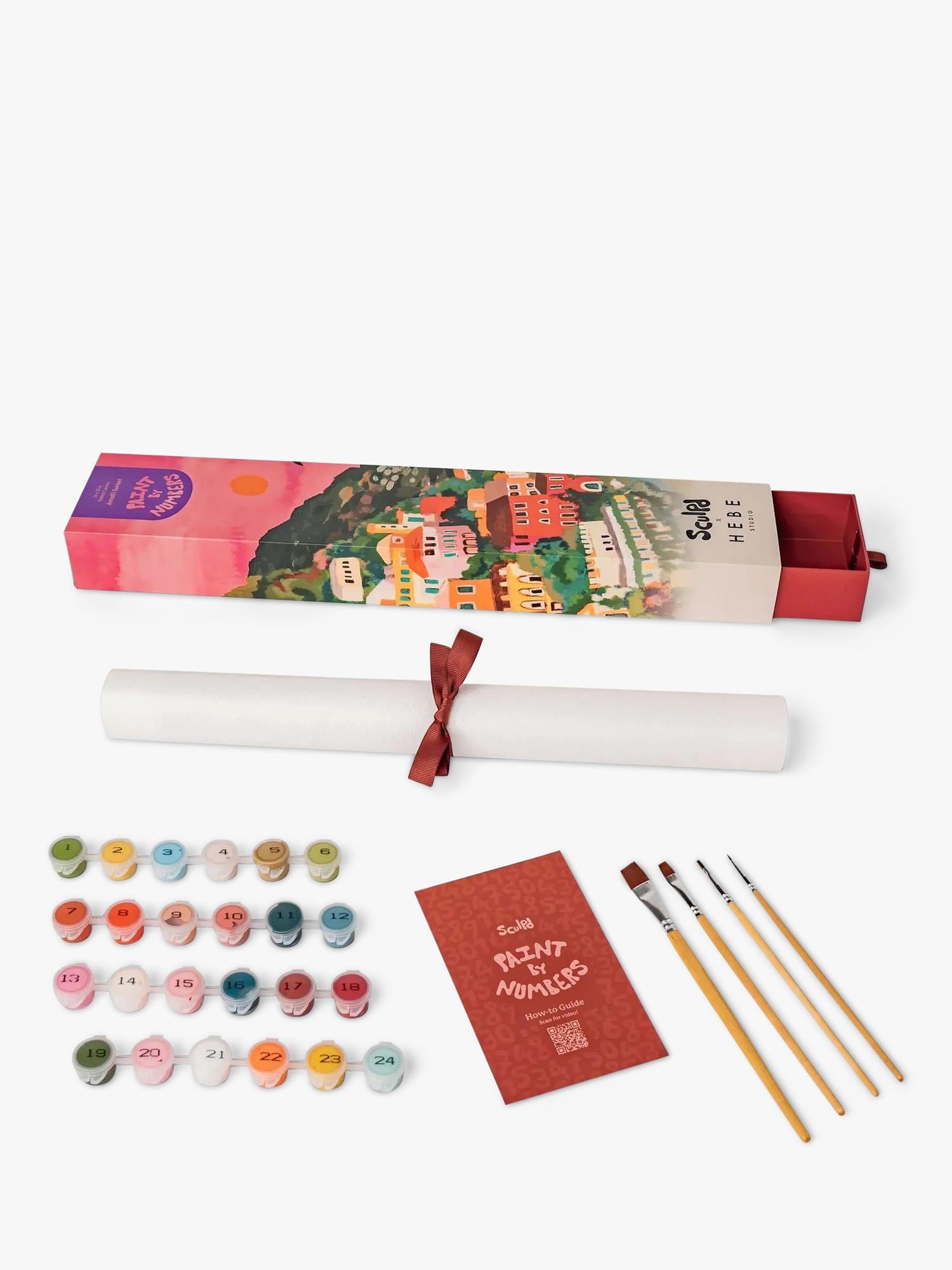 Sculpd Mount Fuji paint by numbers kit 51x36cm - British product