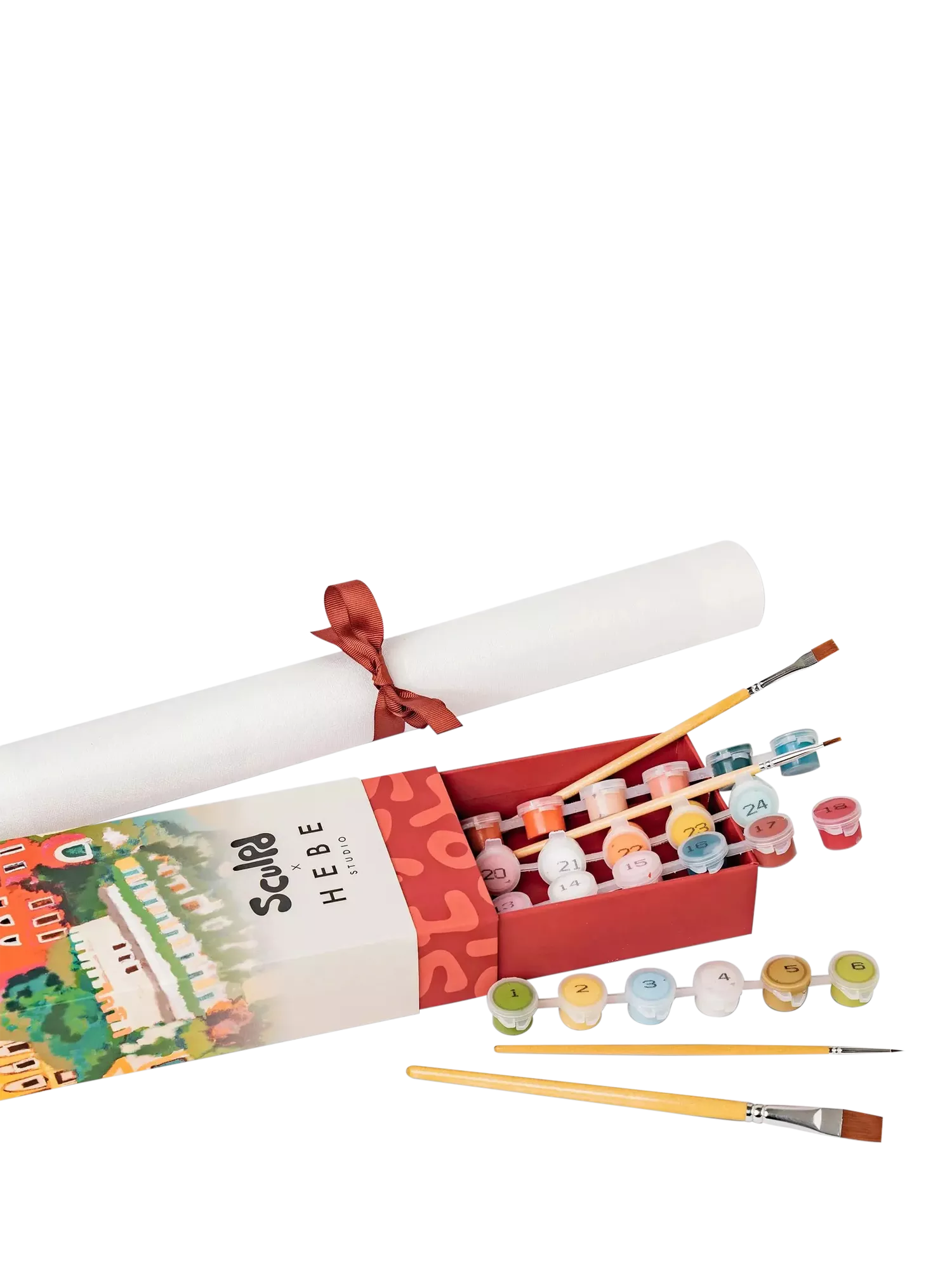 Sculpd Mount Fuji paint by numbers kit 51x36cm - British product