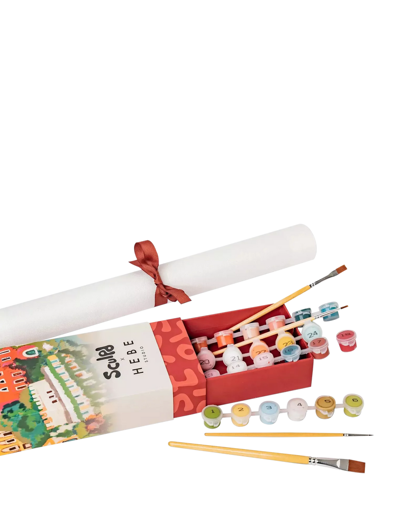 Sculpd Mount Fuji paint by numbers kit 51x36cm - British product