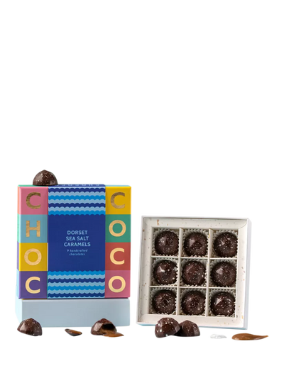 John Lewis Chococo Dorset Sea Salt Caramels 90g- Buy online at McGrocer