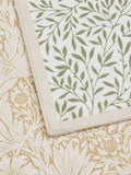 Morris & Co. napkins set two yellow green (British brand)