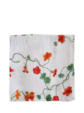 By Hope linen napkin nasturtium print 45x45cm, UK version