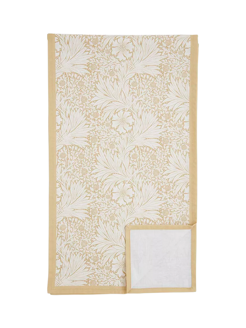 Morris & Co. Marigold cotton table runner 250cm (British brand)