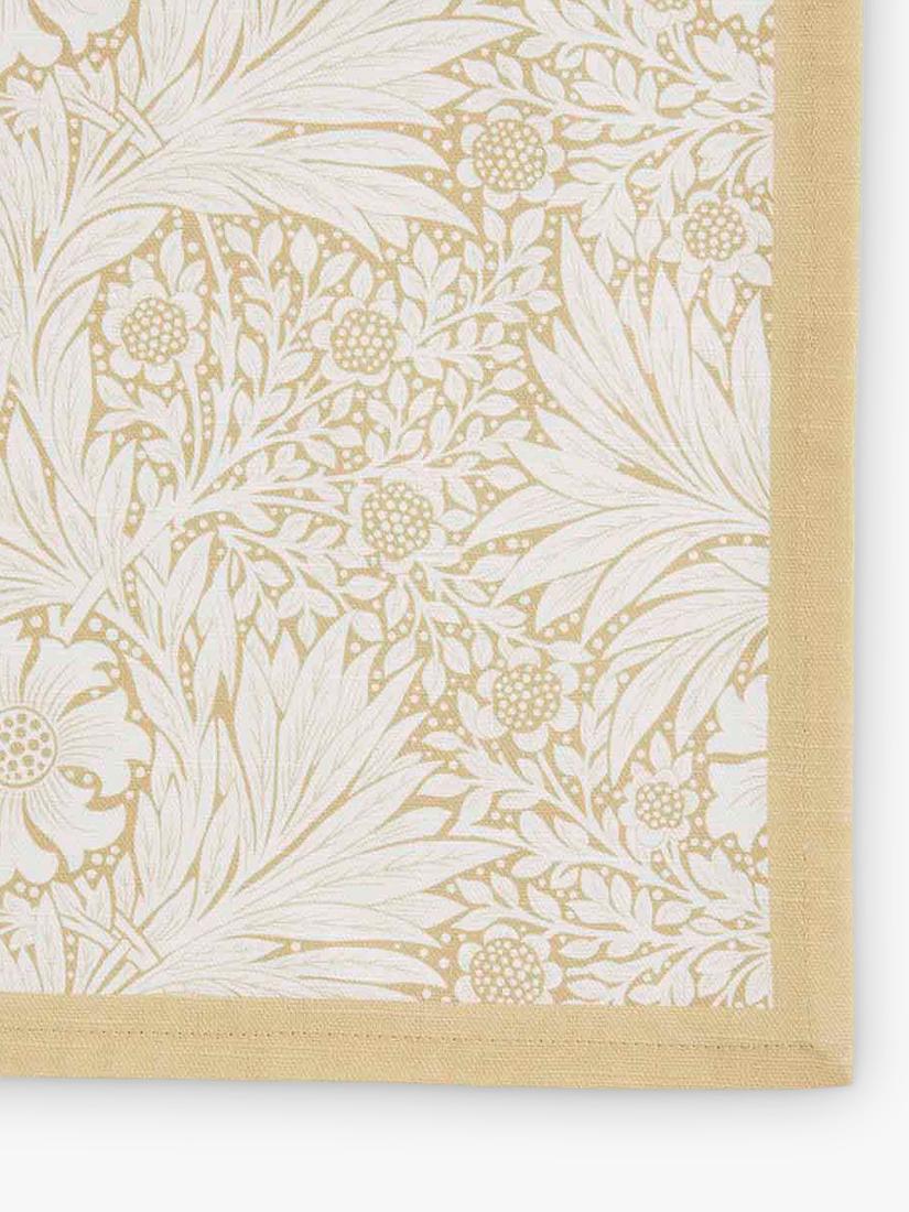 Morris & Co. Marigold cotton table runner 250cm (British brand)