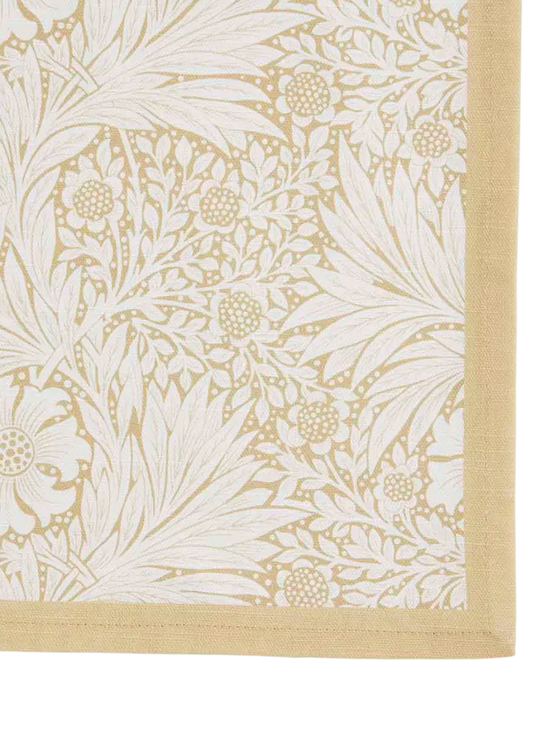 Morris & Co. Marigold cotton table runner 250cm (British brand)