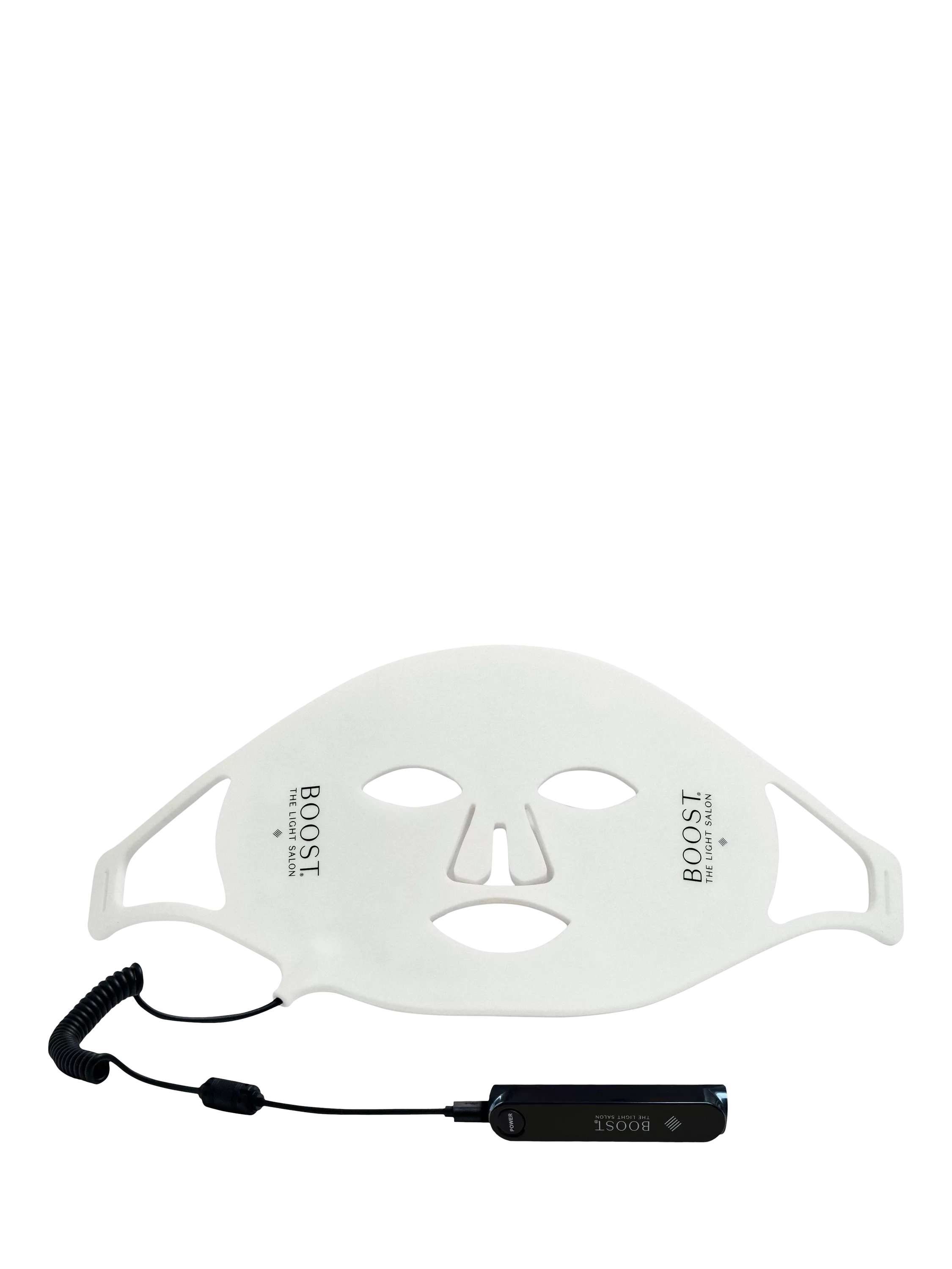 The Light Salon Boost LED Mask device, imported from the UK