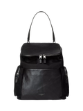 Storksak changing bag in black and gunmetal - British product