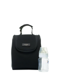 Storksak changing bag in black and gunmetal - British product