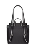 Storksak St James scuba changing bag black/silver, UK version