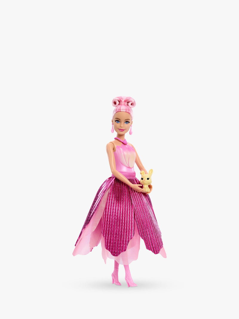 Barbie Petal POP pink tulip scented fashion doll (British brand)