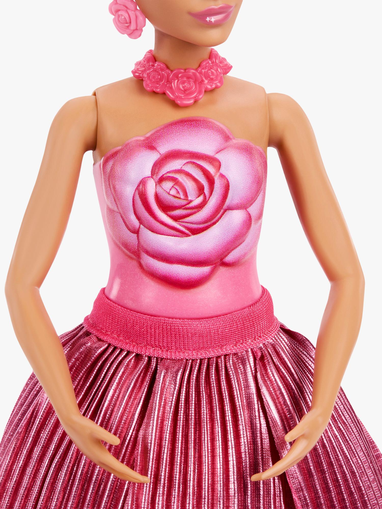 Barbie Petal POP red rose scented doll (British brand)