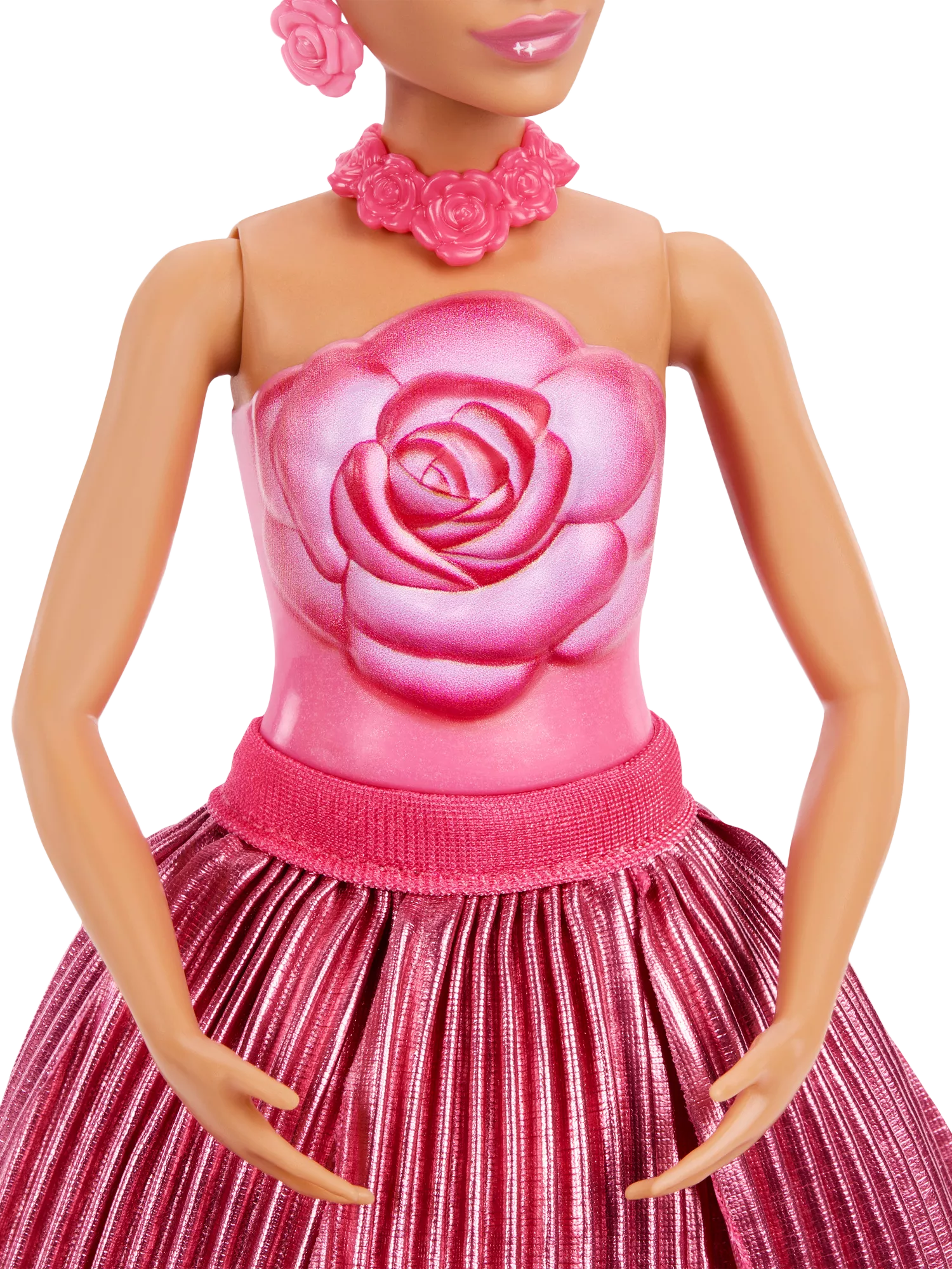 Barbie Petal POP red rose scented doll (British brand)