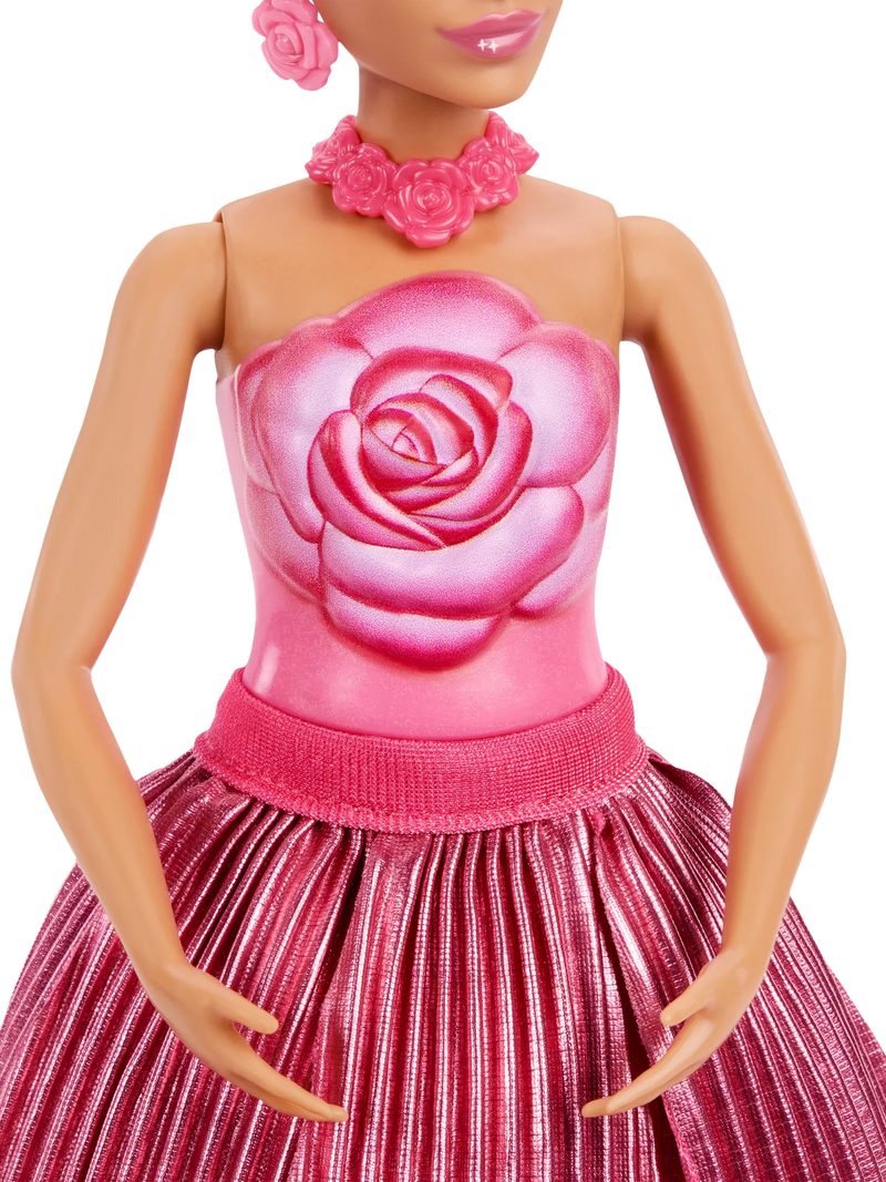 Barbie Petal POP red rose scented doll (British brand)