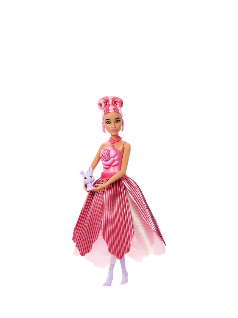 Barbie Petal POP red rose scented doll (British brand)